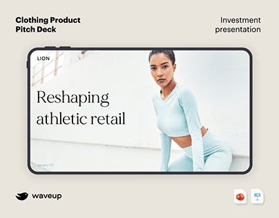 Clothing Product Pitch Deck
