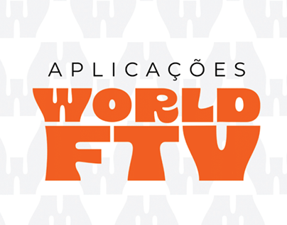 World FTV - Desenvolvimento de marca e mockups
