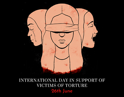 Social Media Post: in support of torture victims