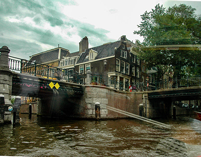 Amsterdam by tourist boat (Nederland)