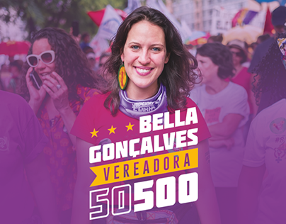 Bella Gonçalves Vereadora - ID Visual e Peças Gráficas