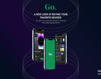 Go.| Mobile App | UX/UI Design