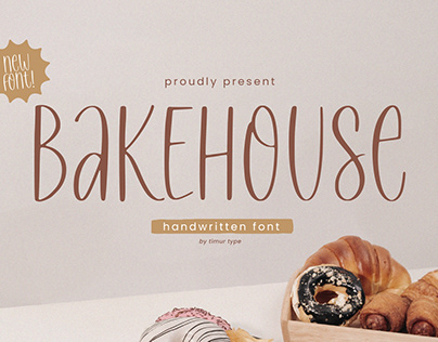 Bakehouse - Handwritten Font
