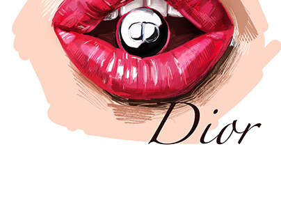 Dior lips