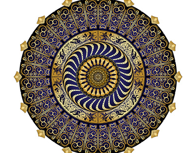 Mandala/Circular Form Explorations No 4
