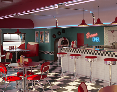 50s American Diner