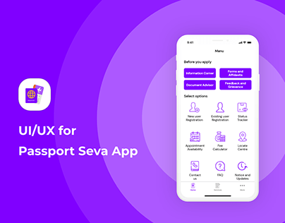 Passport Seva - iOS Presentation