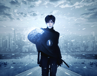 【NEO HOU】Asian artist effects poster