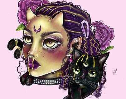 Cat lady demon