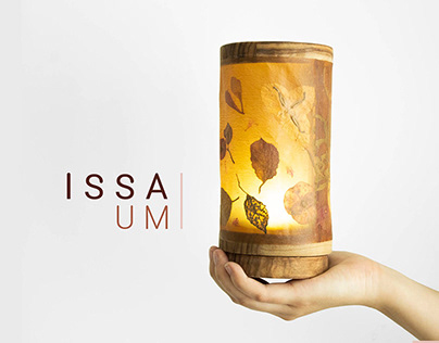 IssaUm - Luminaire with biotextile