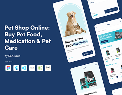 Pet Shop App - Buy Pet Food, Medication and Pet Care