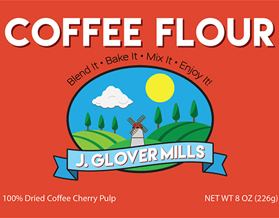 Label Design - Coffee Flour (Private Label)