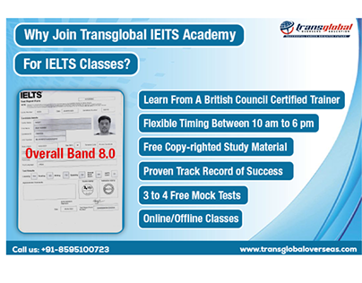 IELTS Coaching in Tilak Nagar - Transglobal Academy