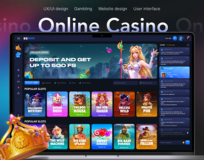 Online Casino with custom thumbnails
