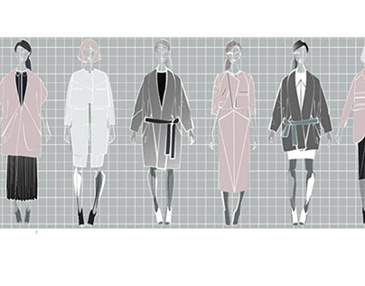 Fashion illustration - Project Line Up