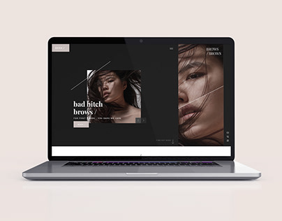Webdesign for Microblading Atelier
