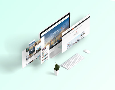 Estate responsive website design