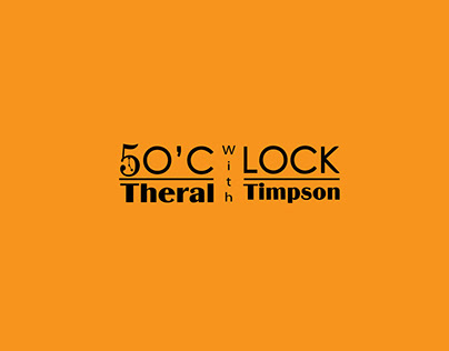 logo designed for "FIVE O'CLOCK with Theral Timpson