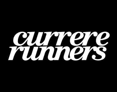 currere runners logo design