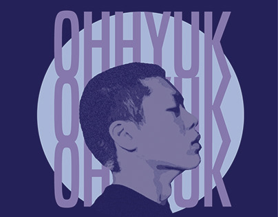 CD/Vinyl Packaging Mock Design for Oh Hyuk