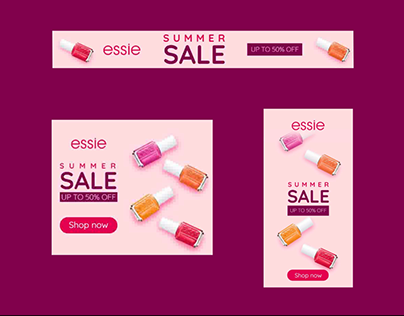 Summer sale Web Ad banner