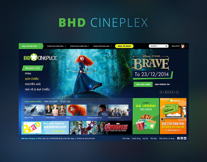 Cineplex Website Redesign