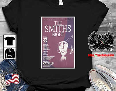 The Smiths 22 2024 Cat Club San Francisco T-shirt