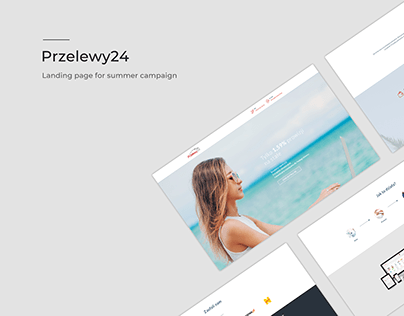 Summer 2018 Offer landing page for Przelewy24