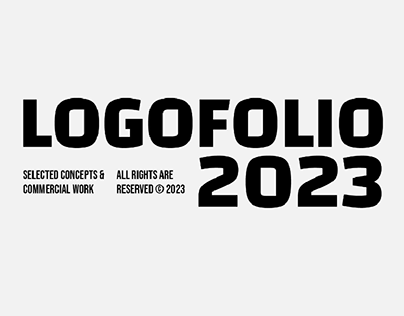 Logofolio 2023 | Selected Logos and Marks