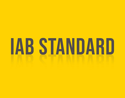 WEB/IAB Standard Banner