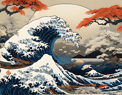 THE WAVE | UKIYO-E