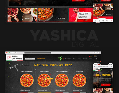 Webdesign UI / UX - Pizzeria