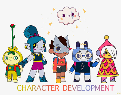 Characters for Wolfboy and the Everything Factory