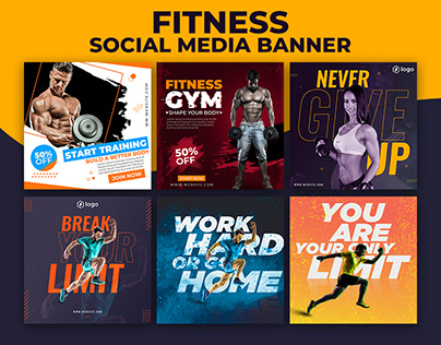 Fitness Social Media Post Templates