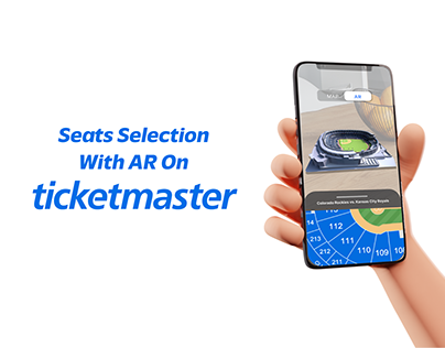 Seats Selection With AR On Ticketmaster