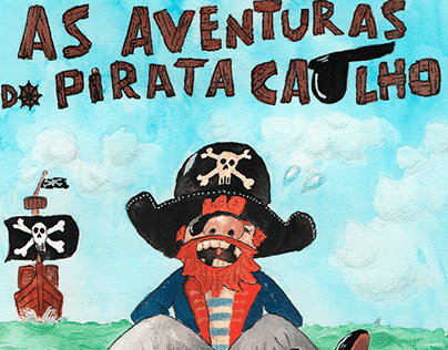 As aventuras do Pirata Caolho (simulação de livro)