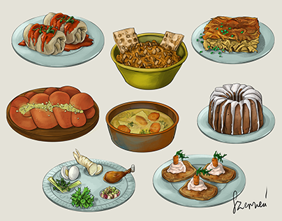 Food ilustrations