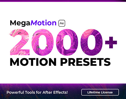 MegaMotion | Animation Motion Presets 20 FREE Presets!
