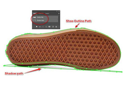 Shoe Image Clipping Path service | CPE