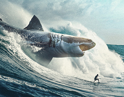 Jaws Movie (Photo Manipulation )
