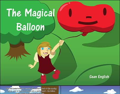 The Magical Balloon. Children's book