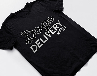 goPuff Dope Delivery T-shirt design