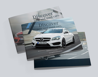 Mercedes Benz New & Used Car Event Brochures