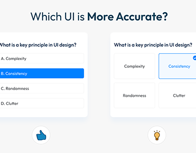 Which UI is More Accurate?