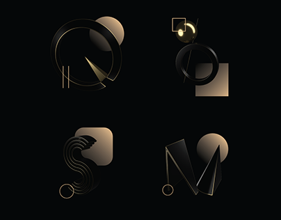 QBsm - Decorative typeface