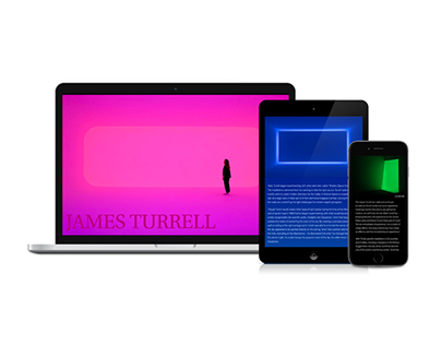 Storytelling Website, James Turrell