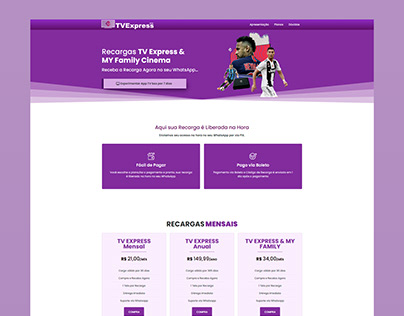 TV Express Site | Diseño Web