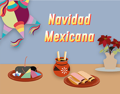 Navidad Mexicana (Ilustración vectorial)