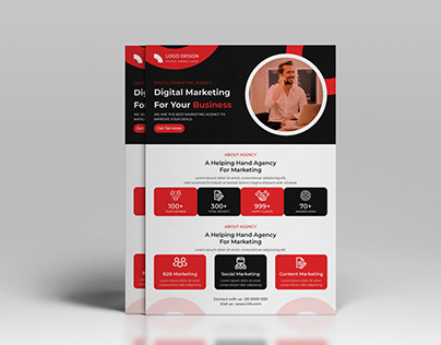 Digital Marketing Agency Service Flyer Design