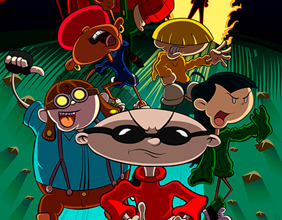 AFICHE KND:CODENAME KIDS NEXT DOOR